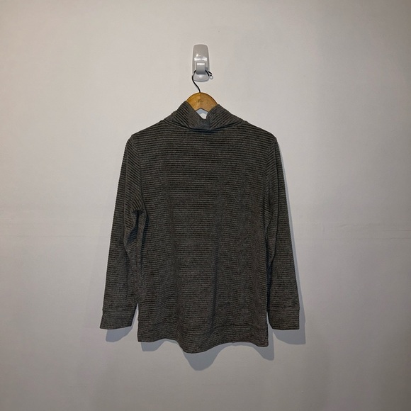 Joe Fresh Active - Grey cowl neck pullover sweater - Picture 2 of 4
